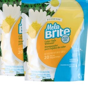 2 Bags Of Ecosense MelaBrite Plus Oxi Color-Safe Whitening Pods